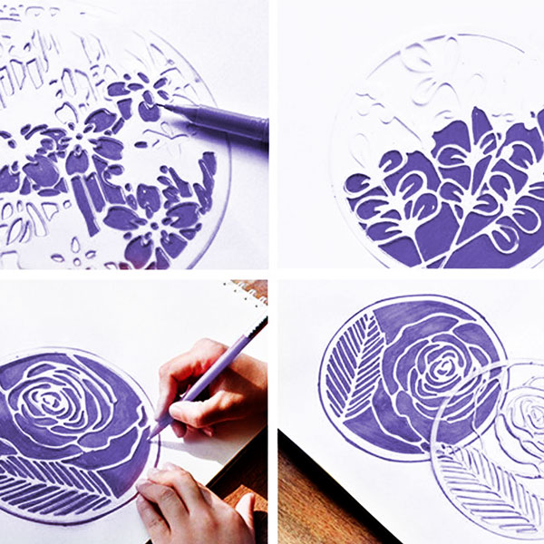 激光鏤空機能大大提高塑料手繪模板的生產(chǎn)效率！(圖2)