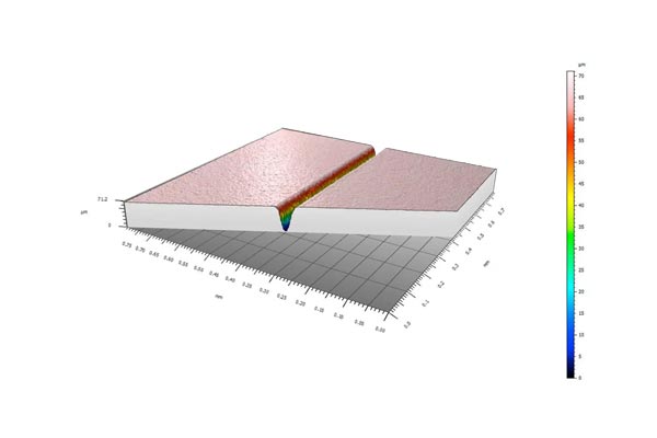 陶瓷激光劃痕丨激光分板案例