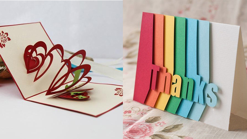 創(chuàng)意賀卡 紫外激光與紫外皮秒激光在材料加工中的應(yīng)用差異詳解(圖1)